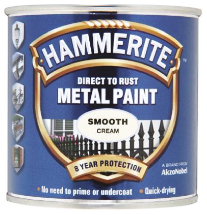 Hammerite Metal Paint in Smooth Beige 750ml