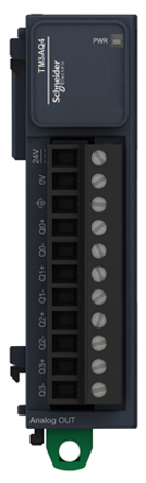 Schneider Electric TM3 Series PLC I/O Module 0 → 20 mA -10 → 10 V dc, 90 x 23.6 X 70 mm
