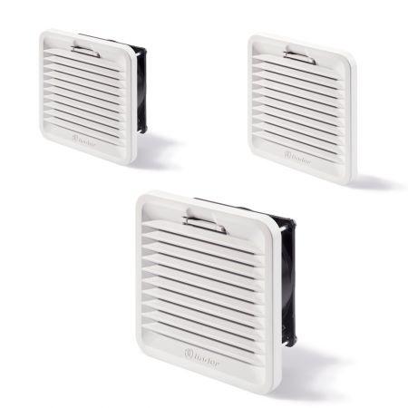 Finder 7F Series Filter Fan, 120 V ac, AC Operation, 55m³/h Filtered, 55m³/h Unimpeded, IP54, 155 x 155mm