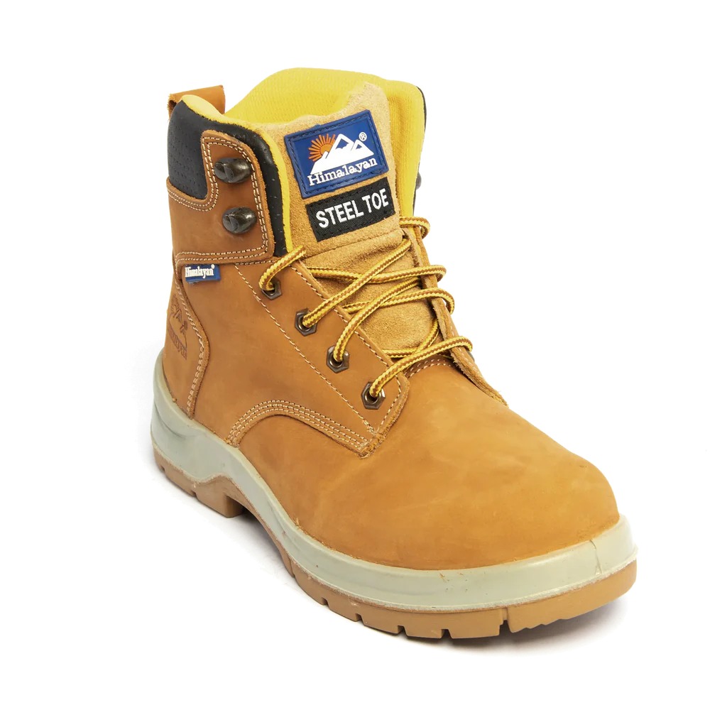 Himalayan 5250 Honey Steel Toe Capped Unisex Safety Boots, UK 8, EU 42