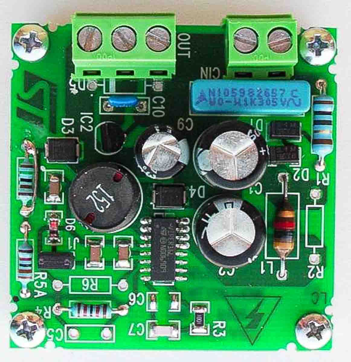 STMicroelectronics Demonstration Board Power Management for VIPER16LD for Non-Isolated SMPS