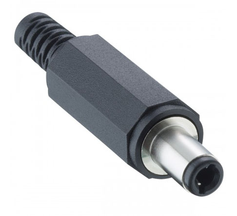 Lumberg, 1633 DC Plug Rated At 2A, 24 V, Cable Mount, length 46.5mm, Nickel