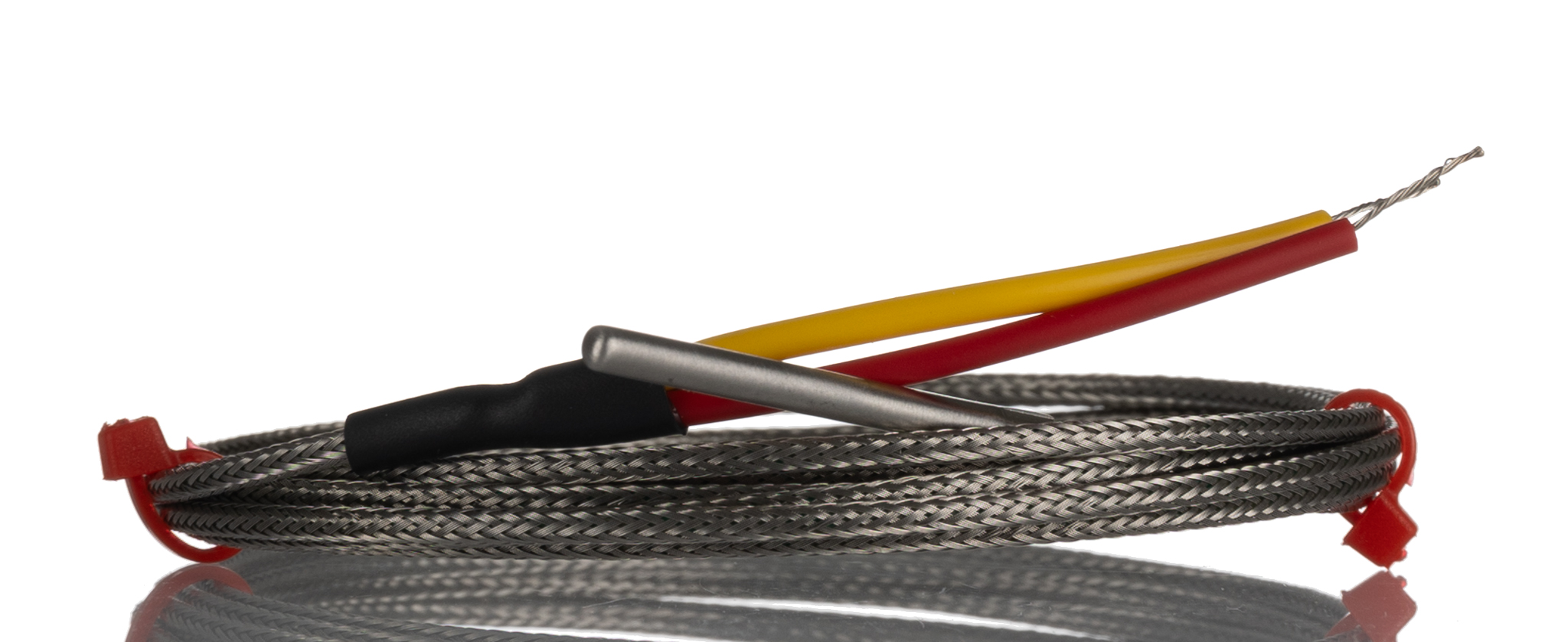 RS PRO Type K Grounded Thermocouple 40mm Length, 3.18mm Diameter, -60°C → +350°C