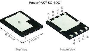 Vishay SiDR626LDP Type N-Channel MOSFET, 204 A, 60 V Enhancement, 8-Pin SO-8