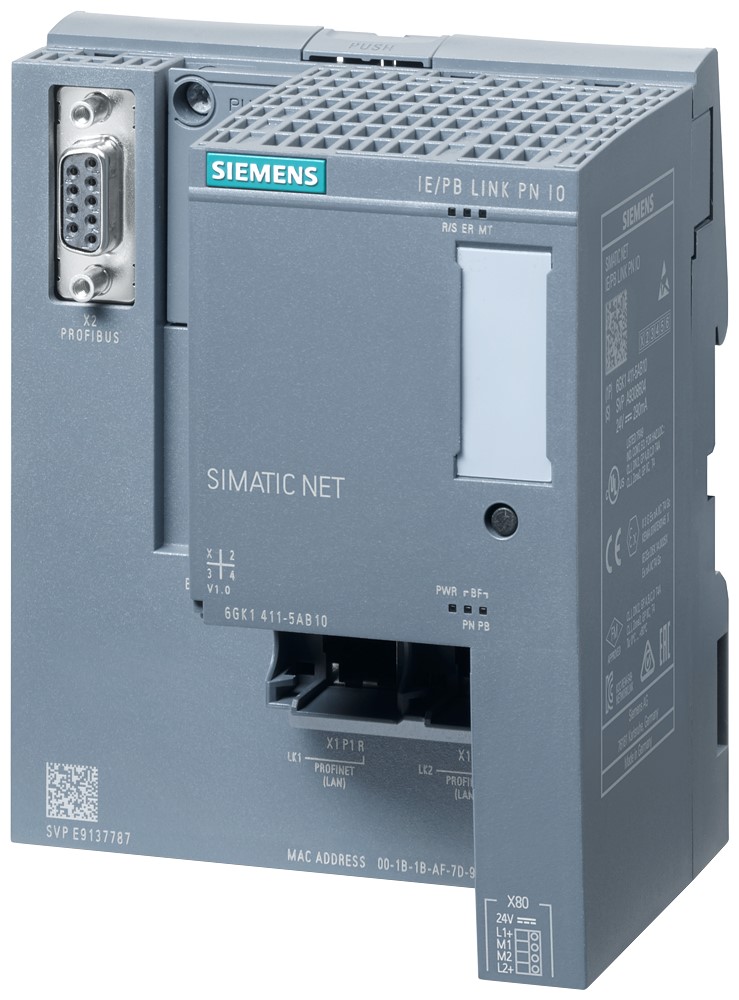 Siemens DIN Rail Mount Industrial Hub, 2 RJ45 Ports, 10/1000Mbit/s Transmission, 24V dc