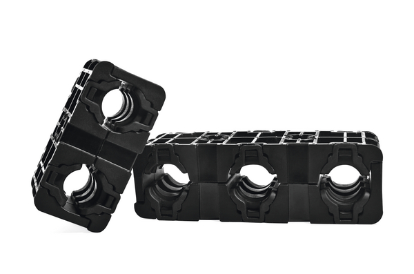 HellermannTyton Black Polyamide Clip, 18mm Max. Bundle