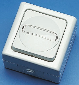 Kopp White Wet Room Switch