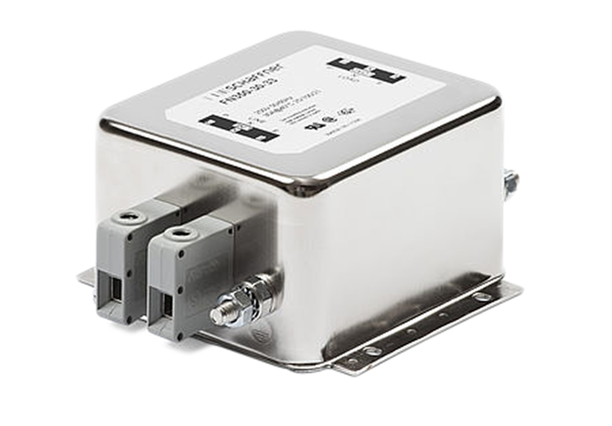 Schaffner, FN350 12A 250 V ac 400Hz, Flange Mount EMC Filter, Terminal Block, Single Phase