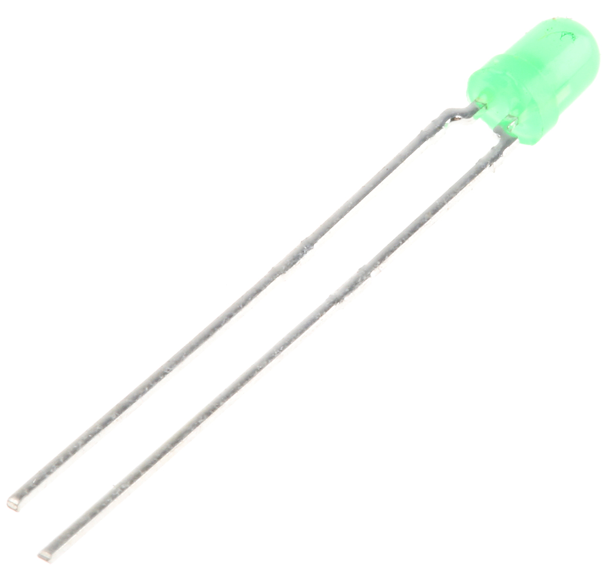 Vishay3 V Green LED 3mm Through Hole, TLHG4605