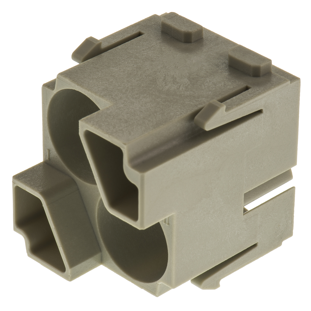 HARTING Heavy Duty Power Connector Module, 10A, Male, Han-Modular Series, 2 Contacts