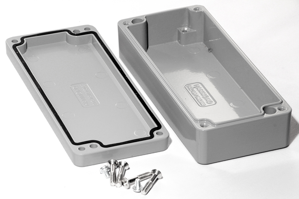 Hammond 1590 Series Die Cast Aluminium Enclosure, IP65, 37 x 65 x 151mm