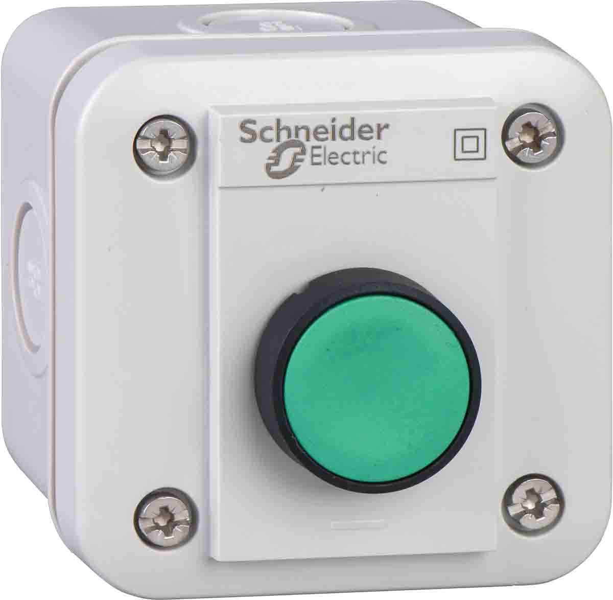 Schneider Electric Light Grey ABS XAL Empty Control Station - 1 Hole 22mm Diameter