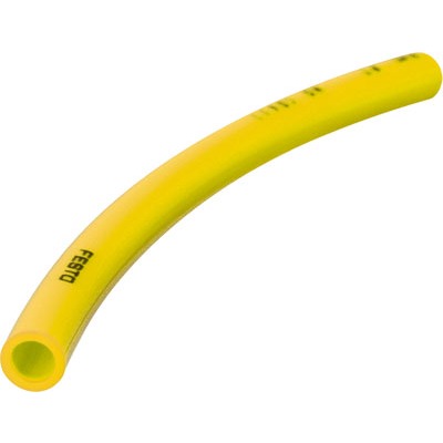 Festo PEN PE, Flexible Tubing, 5.7mm ID, 8mm OD, Yellow