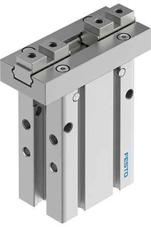 Festo 2 Finger Double Action Pneumatic Gripper, DHPC-L-16-A-S-2, Parallel Gripping Type