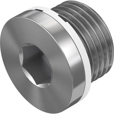 Festo 1/2 in Male Galvanised Steel Blanking Plug