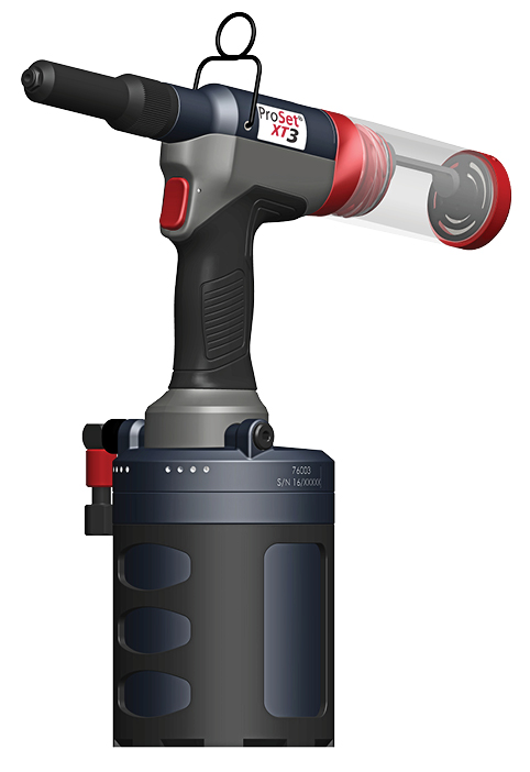 Stanley Air Rivet Gun, 6.4 mm Maximum Rivet Size (XT3)