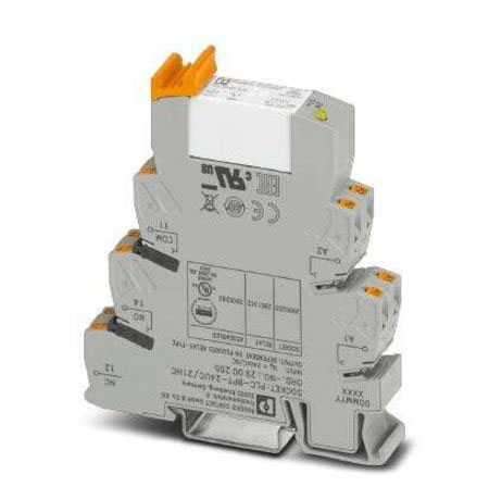 Phoenix Contact PLC Series Interface Relay, DIN Rail Mount, 24V ac/dc Coil, SPDT, 6A Load