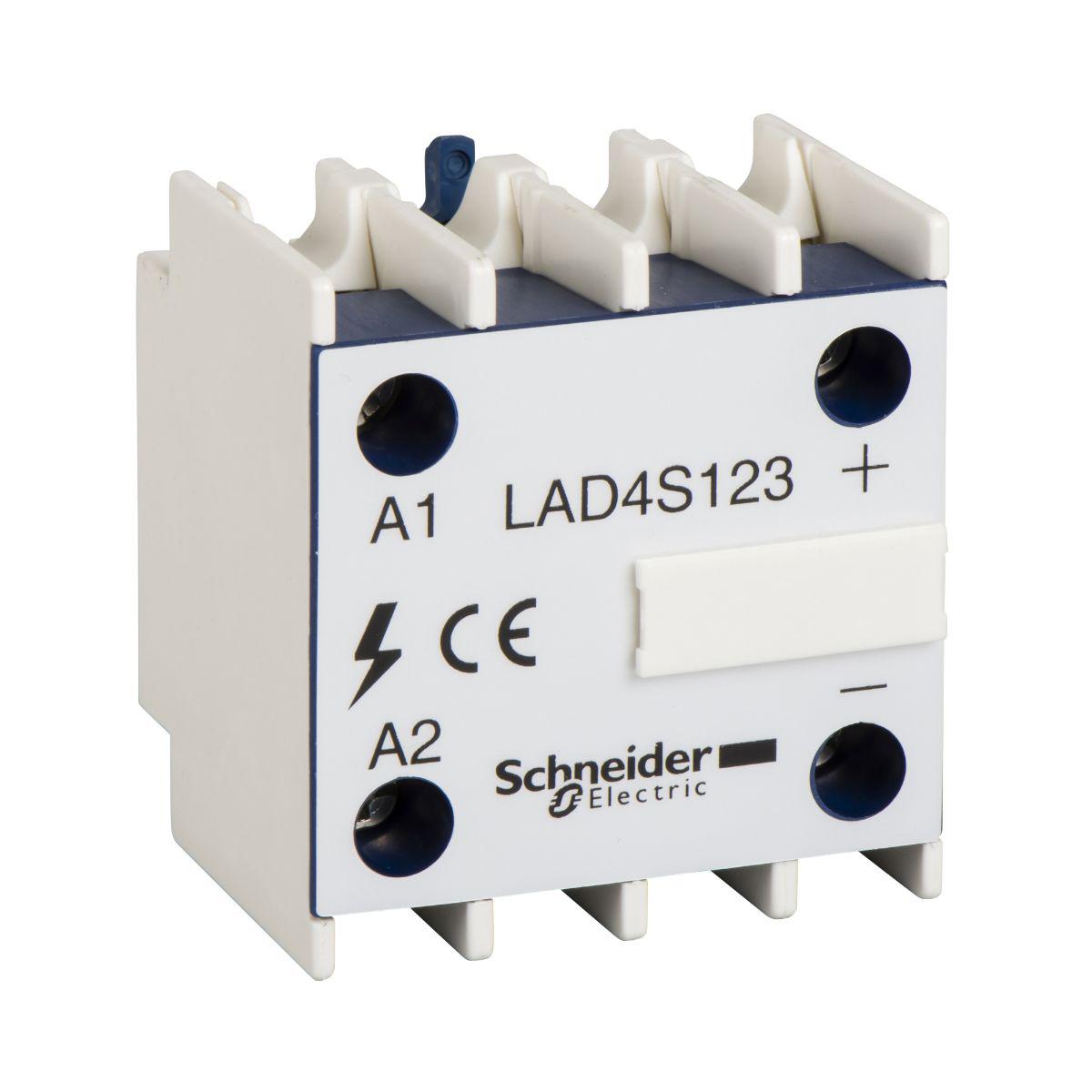 Schneider Electric LAD4 Contactor, 1 NO/1 NC, 690V