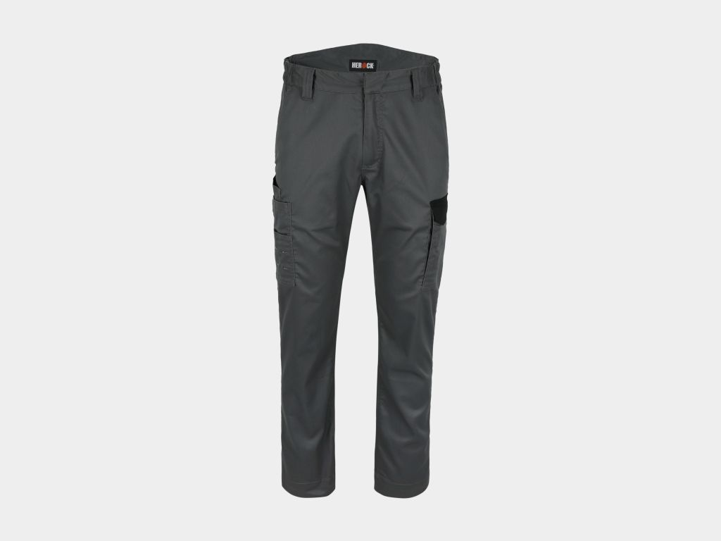 Herock 20MTR2301 Unisex's Anthracite 32% Cotton, 3% Elastane, 65% Polyester, Size 40 Waist Size 40 in W