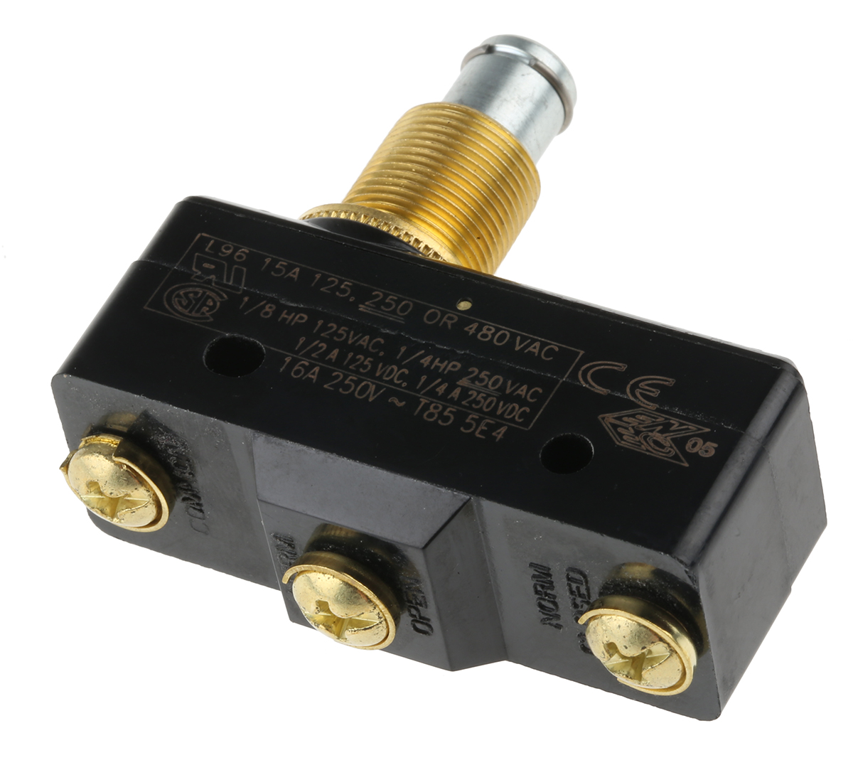 Honeywell Plunger Micro Switch, Screw Terminal, SP-CO, IP65