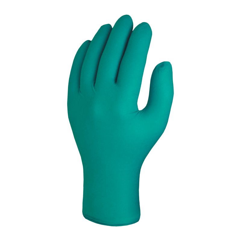 Skytec TEAL Green Powder-Free Nitrile Disposable Gloves, Size S, 20 per Pack