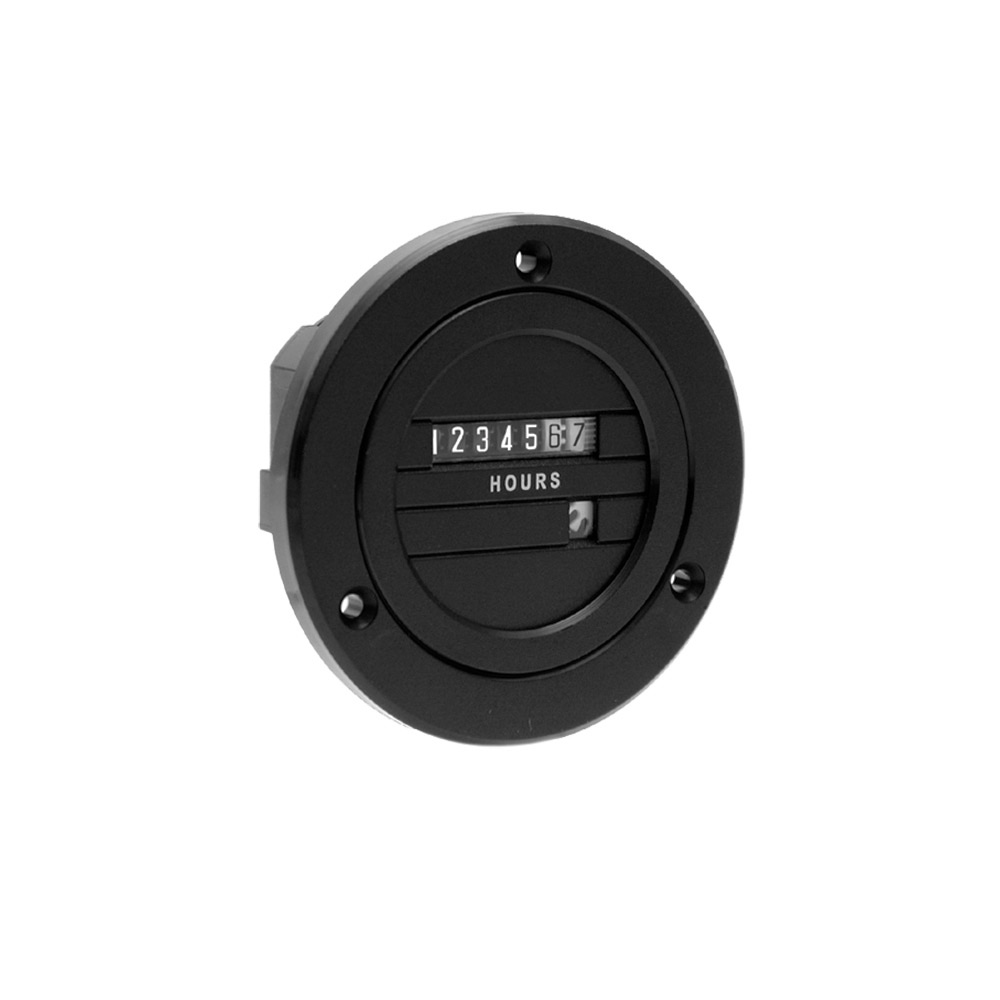 Trumeter 731 Hour Meter, 7 Digit Analogue, 10 → 80 V dc
