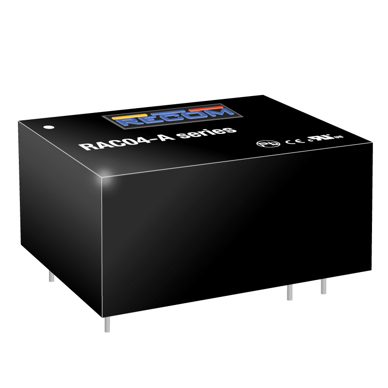 Recom Switching Power Supply, RAC04-24SA, 24V dc, 167mA, 4W, 1 Output, 90 → 264 V ac, 90 → 305 V ac Input