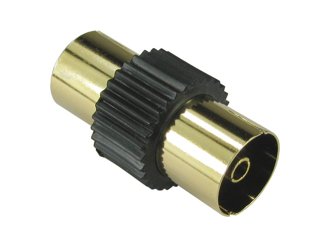 RS PRO TV Aerial Connector Female to Female, Cable Mount