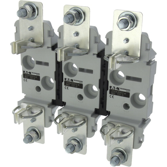 Eaton 250A Rail Mount Fuse Holder for NH1 Fuse, 3P, 690V ac