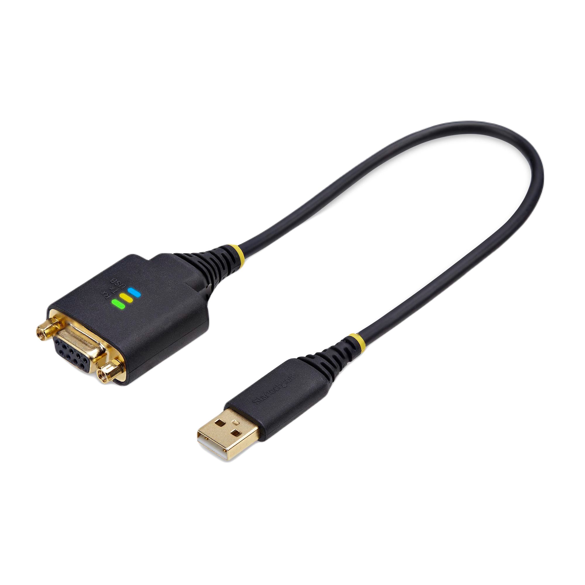 StarTech.com USB 2.0 USB A Male to Female USB Serial Cable Adapter
