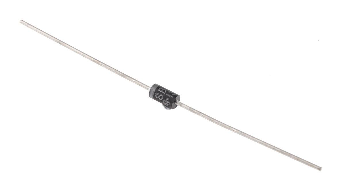 Vishay 40 V 1 A Diode Schottky 2-Pin DO-204AL SB140-E3/54