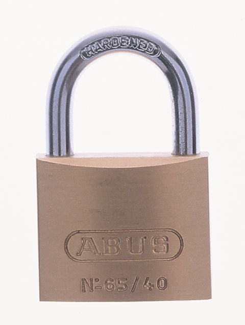 ABUS Key Weatherproof Brass, Steel Padlock, Keyed Alike, 8mm Shackle, 50mm Body