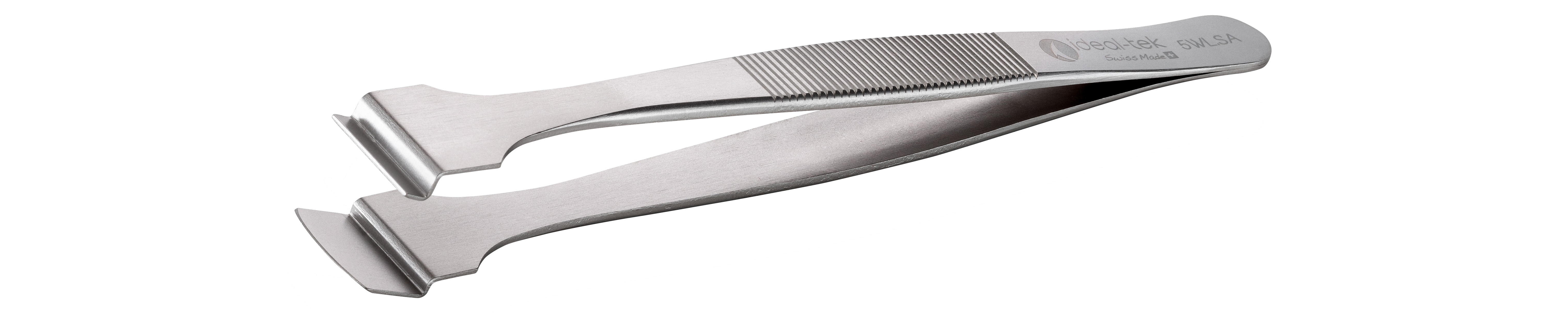 ideal-tek 130 mm, Stainless Steel, Wafer, Tweezers