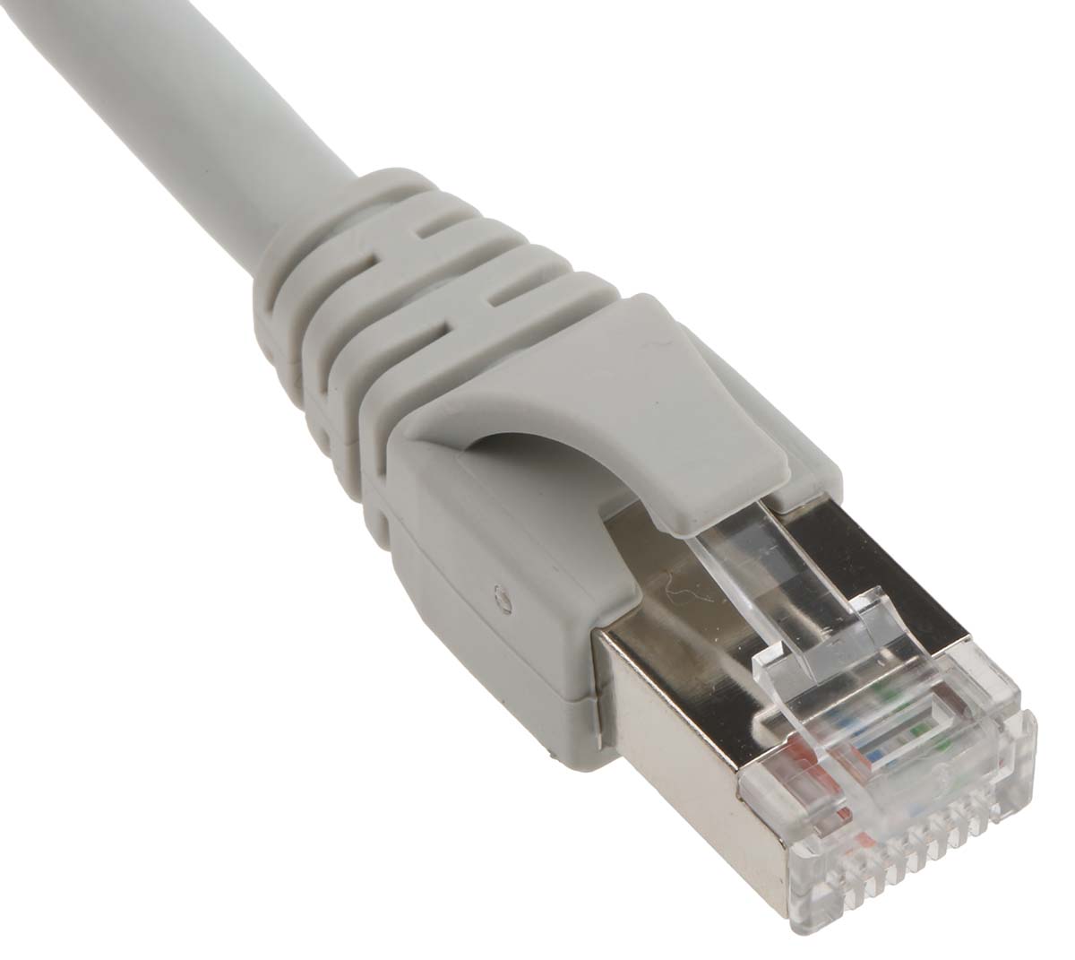 Weidmuller, 1m Cat6, Grey RJ45 to Male RJ45 Male, S/FTP Shielded, Terminated LSZH Sheath