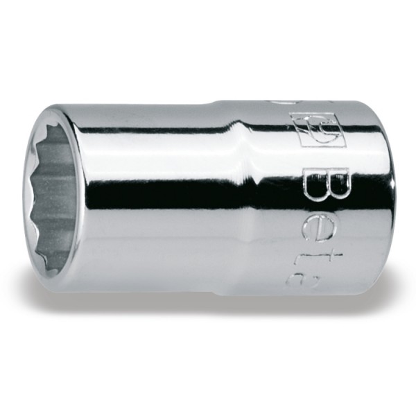 BETA 1/2 in Drive 22mm Bi-Hexagon, 12 point, 41 mm Overall Length