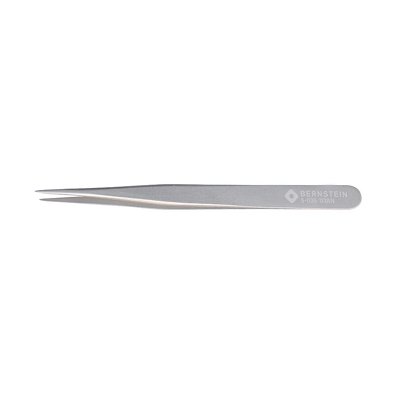 Bernstein 120 mm, Titanium, Fine, ESD Tweezer