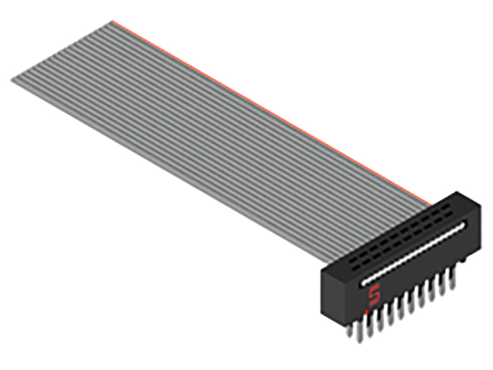 Samtec FFMD Series Flat Ribbon Cable, 1.27mm Pitch, 304.8mm Length, Tiger Eye IDC to Tiger Eye IDC