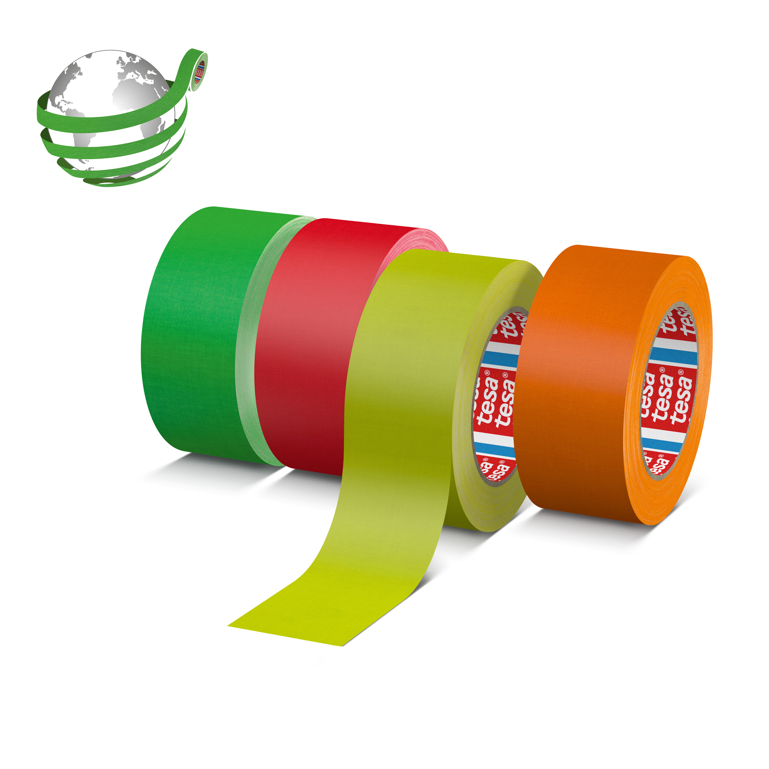 Tesa 4671 White Rubber Gaffa Duct Tape, 38mm x 50m, 0.28mm Thick