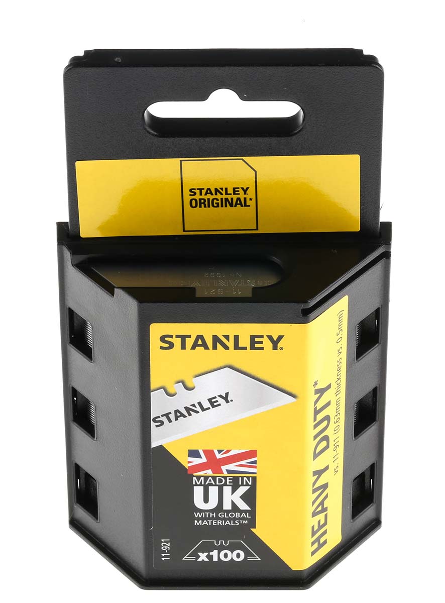Stanley FatMax Flat Safety Knife Blade, 100 per Package