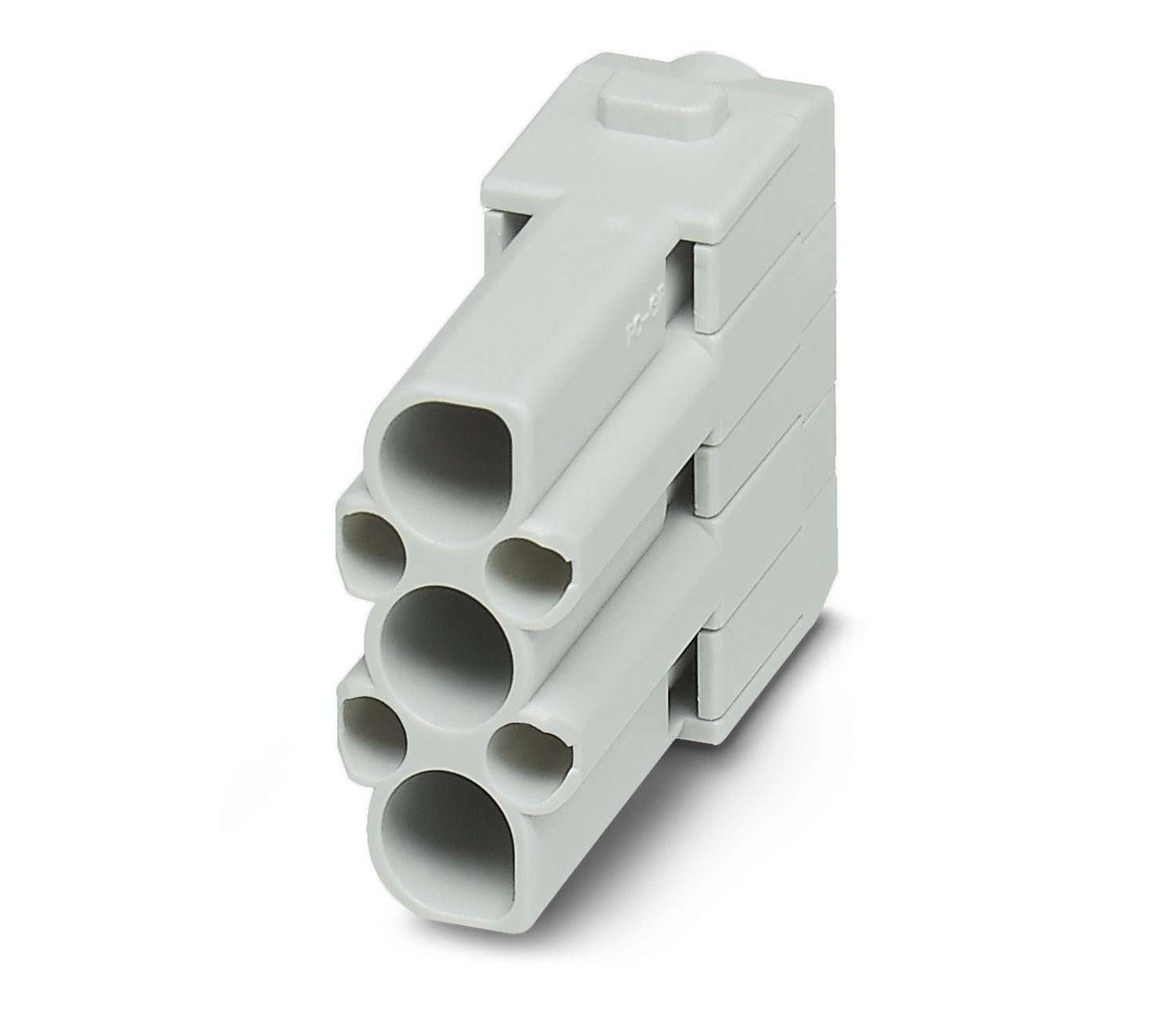 Phoenix Contact Heavy Duty Power Connector Module, 40A, Female,  HC-M-03 Series, 3 Contacts