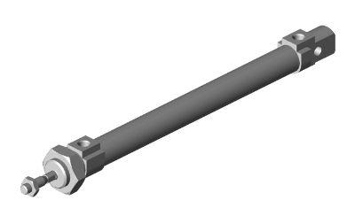 EMERSON – AVENTICS Pneumatic Cylinder - 10 mm Bore, 80 mm MNI Series, Double Acting Acting