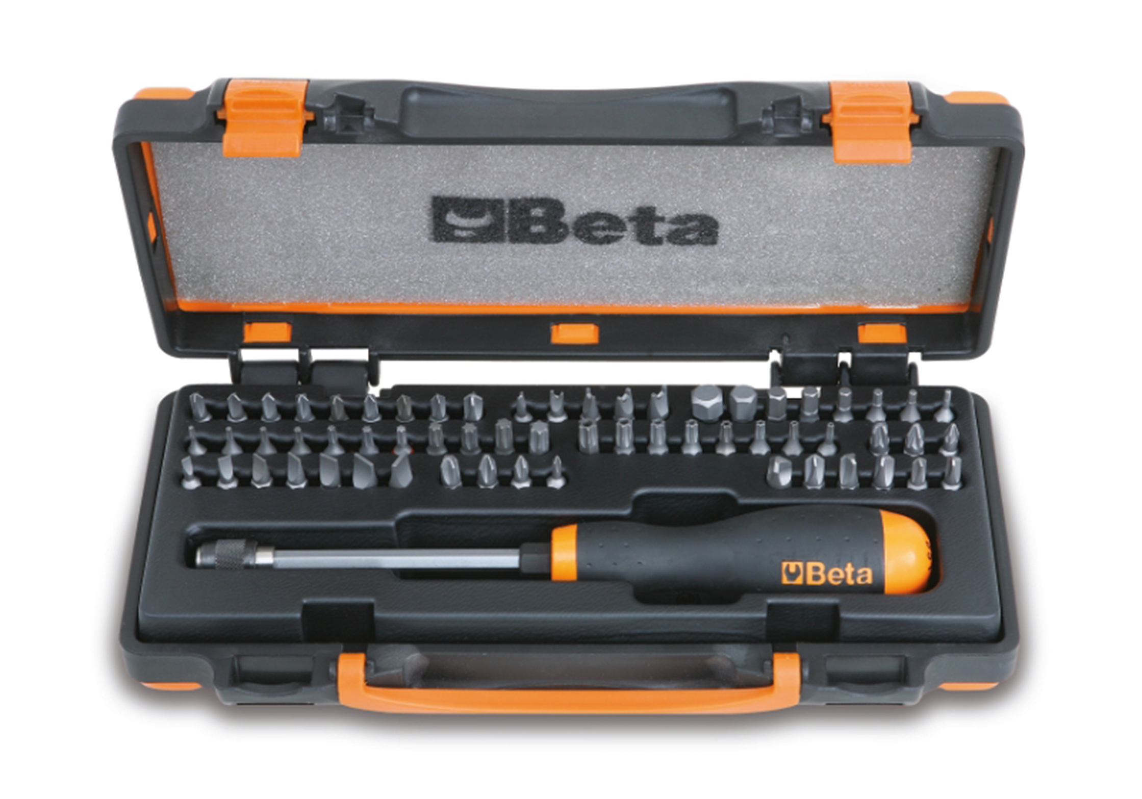 BETA 861 / C61P Interchangeable Screwdriver Set, 62-Piece