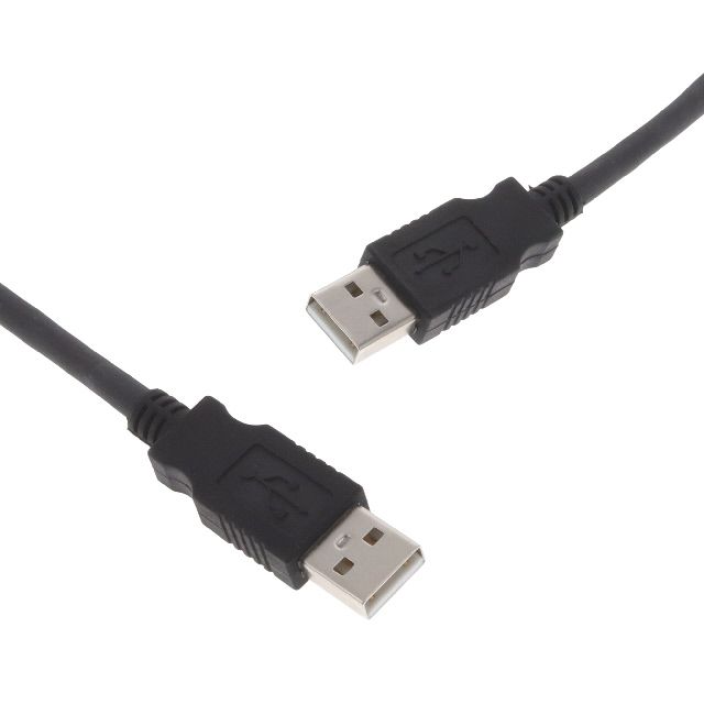 Amphenol Socapex USB 2.0, Male USB A to Male USB A, 2m