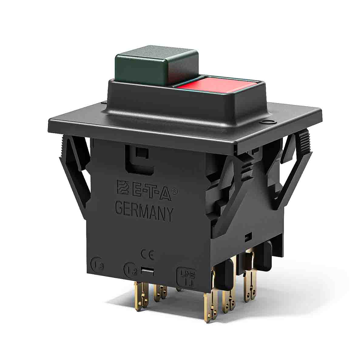 ETA Thermal Circuit Breaker - 3140 3 Pole 230V Voltage Rating Snap In, 5A Current Rating