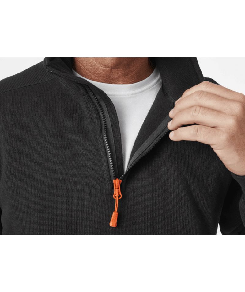 Helly Hansen 72251 Black Polyester Men Fleece Work XXL