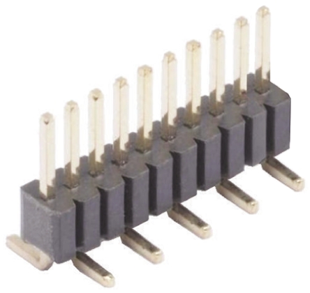 HARWIN Archer M52 Series Straight Surface Pin Header, 25 Contact(s), 1.27 mm Pitch, 1 Row, Unshrouded