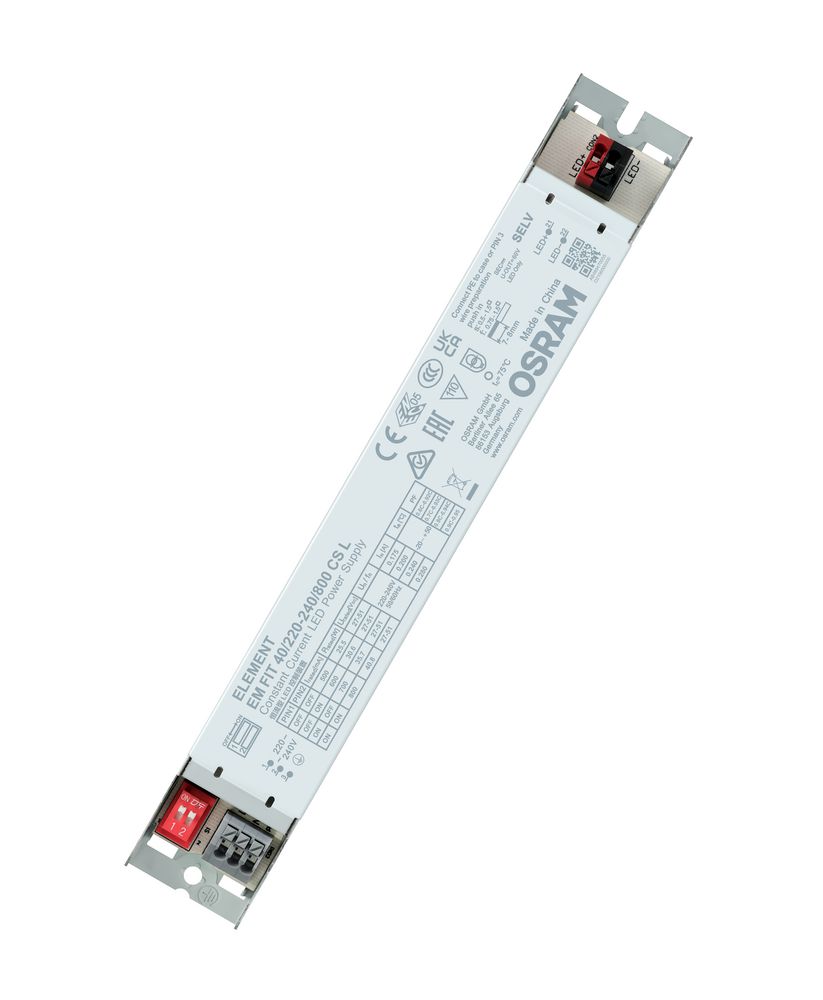 Osram LED Driver, 27 → 51V Output, 40.8W Output, 800mA Output, Constant Current
