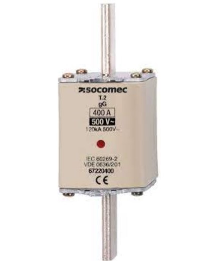 Socomec 160A NH Fuse, 0, 500V
