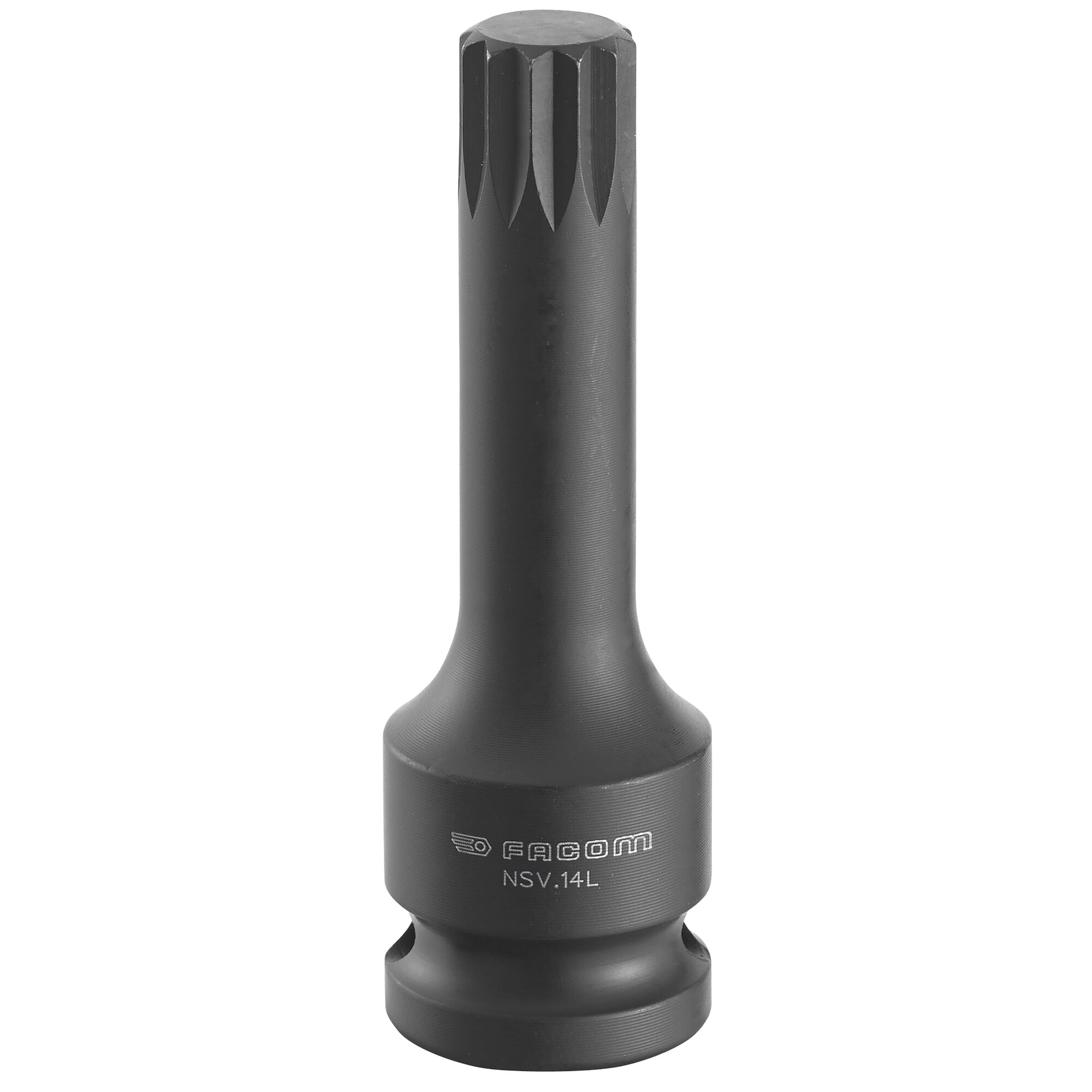 Facom 10mm, 1/2 in Drive Impact Socket, 78 mm length