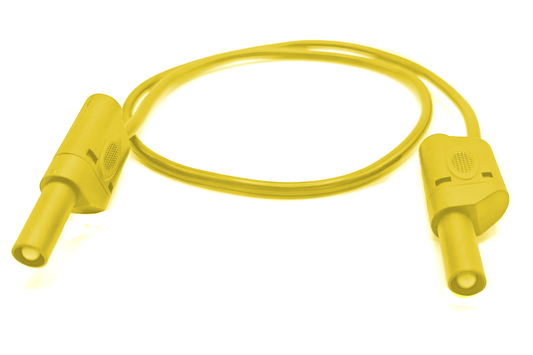 Mueller Electric Test lead, 32A, 600(CATIII) V, 1000(CATII) V, Yellow, 1.5m Lead Length